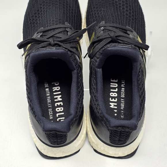 Adidas UltraBoost 4.0 Mens Sz 8.5 DNA Running Shoes Black Gold FY9316 Pre-owned - Picture 10 of 10